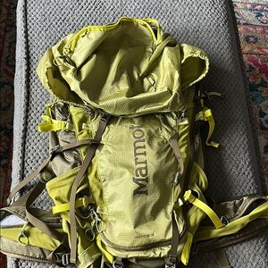 Marmot Green Hiking Backpack